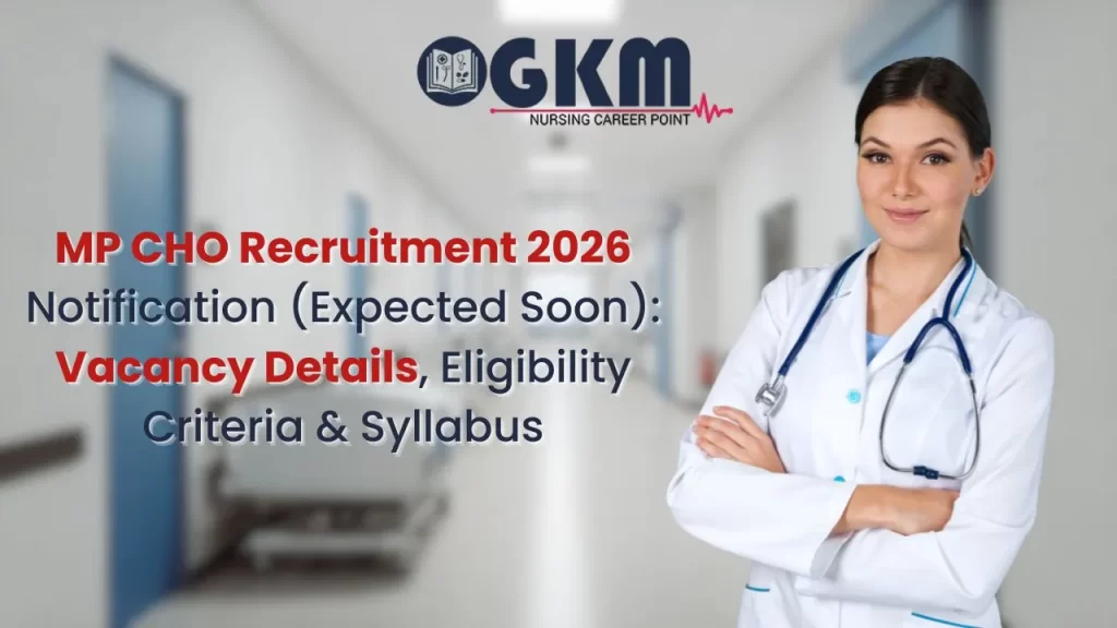 MP CHO Recruitment 2026