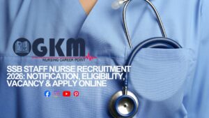 SSB Staff Nurse Recruitment 2026