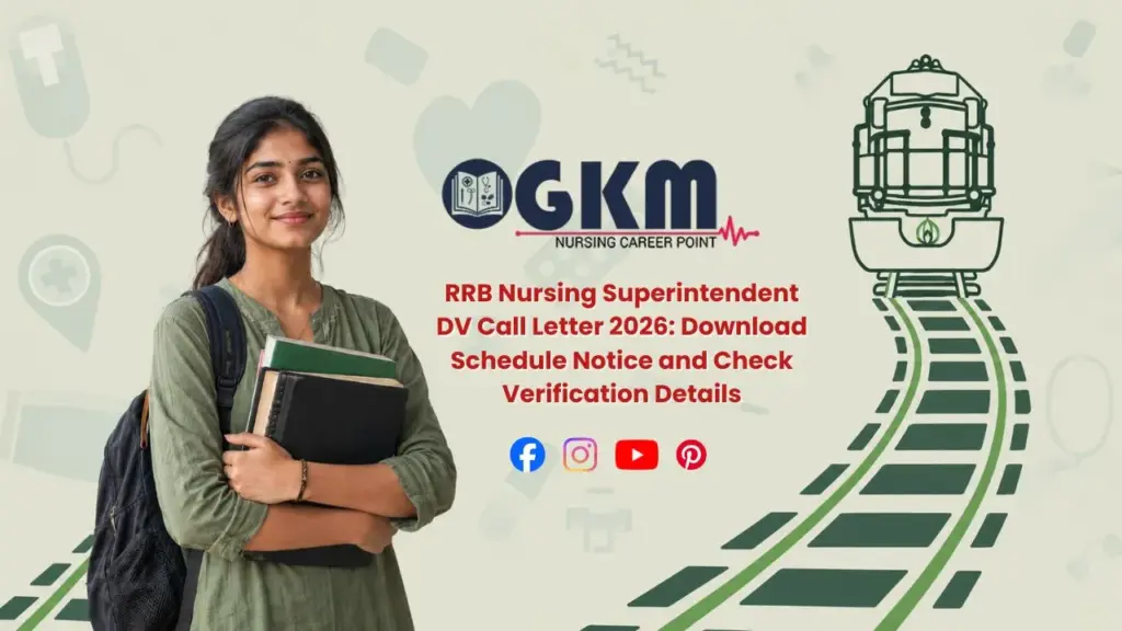 RRB Nursing Superintendent