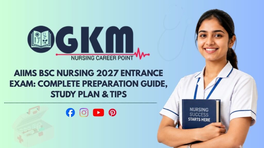 AIIMS BSc Nursing 2027 Entrance Exam